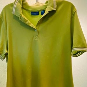 Karen Scott Lime Green Polo